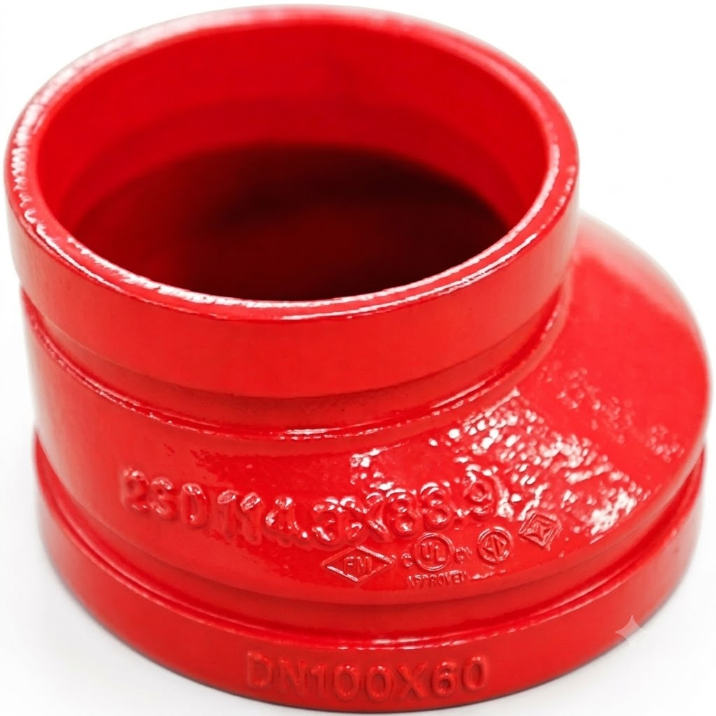 GROOVED ECCENTRIC REDUCER